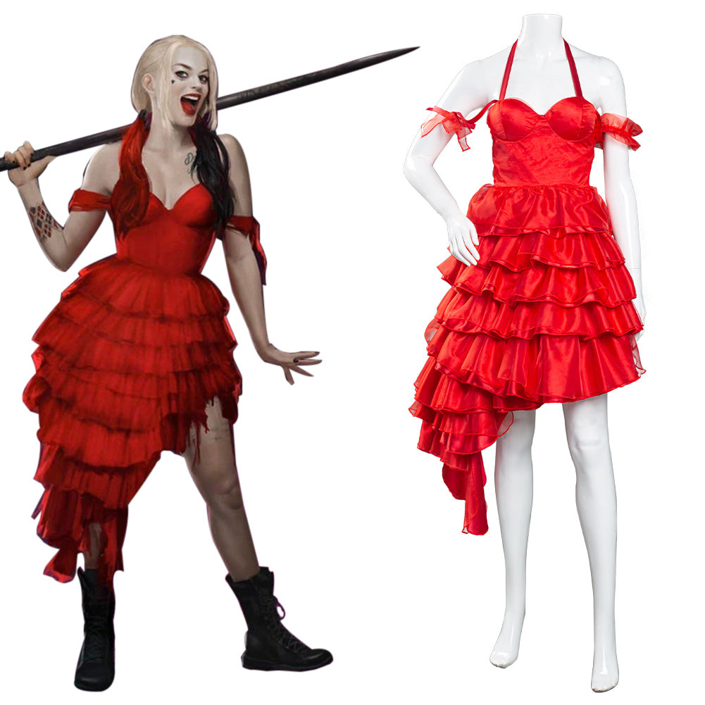 The Suicide Squad(2021) Harley Quinn Halloween Carnaval Cosplay Costume