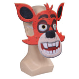 Felt cloth mask FNAF Five Nights at Freddy\\'s Foxy Cosplay Latex Masks Helmet Masquerade Halloween Party Costume Props