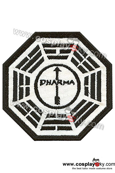 Lost Projet Dharma Arrow Costume Pièce Blanche