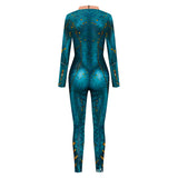 Film Aquaman Mera Combinaison Cosplay Costume