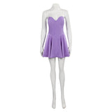 Barbie Barbie écrivain Violet Robe Cosplay Costume Halloween