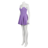 Film Barbie Barbie écrivain Violet Robe Cosplay Costume Halloween