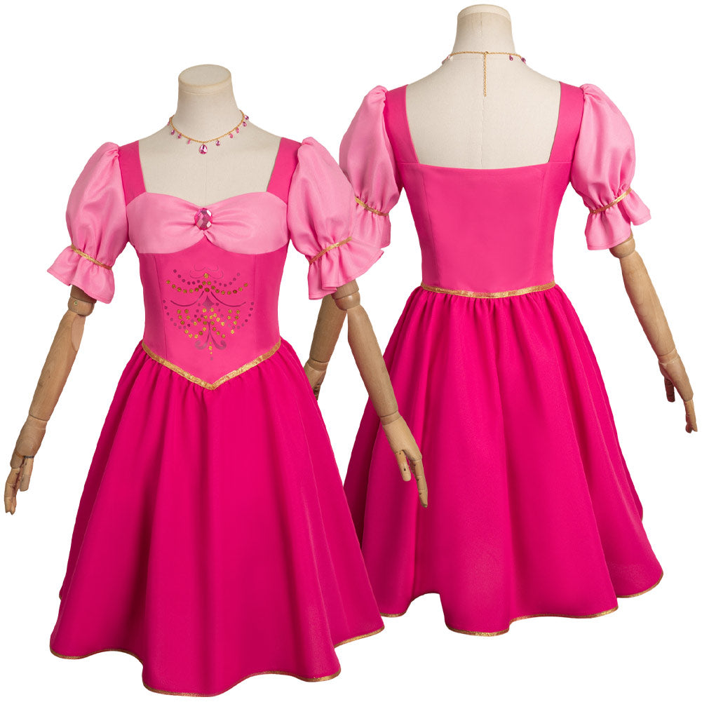 Film Barbie Millénaire Femme Robe Design Original Cosplay Costume