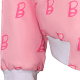 Film Barbie Manteau Rose Design Original Cosplay Costume