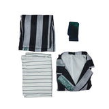 Film Beetlejuice 2(2024) Beetlejuice Costume à Rayures Noires et Blanches Cosplay Costume