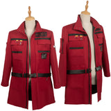 Film Ghostbusters 2024 Phoebe Spengler Veste Rouge Cosplay Costume