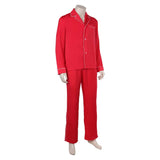 Film La Merveilleuse Histoire de Henry Sugar Rouge Pyjama Cosplay Costume