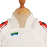 Film The Creator Alphie Tenue Blanc Cosplay Costume