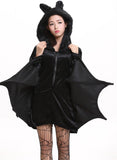 Halloween Sexy Chauve-souris Cosplay Costume Femme Adulte