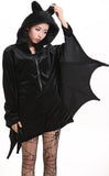 Halloween Sexy Chauve-souris Cosplay Costume Femme Adulte