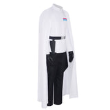 Imperial Officer Uniforme Blanc Cosplay Costume