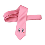 Jeu  Kirby Cravate Rose Cadeau de Noël Accessoire