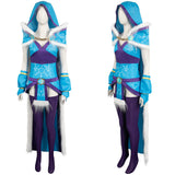 Jeu Dota 2 Crystal Maiden Cosplay Costume