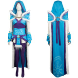 Jeu Dota 2 Crystal Maiden Cosplay Costume