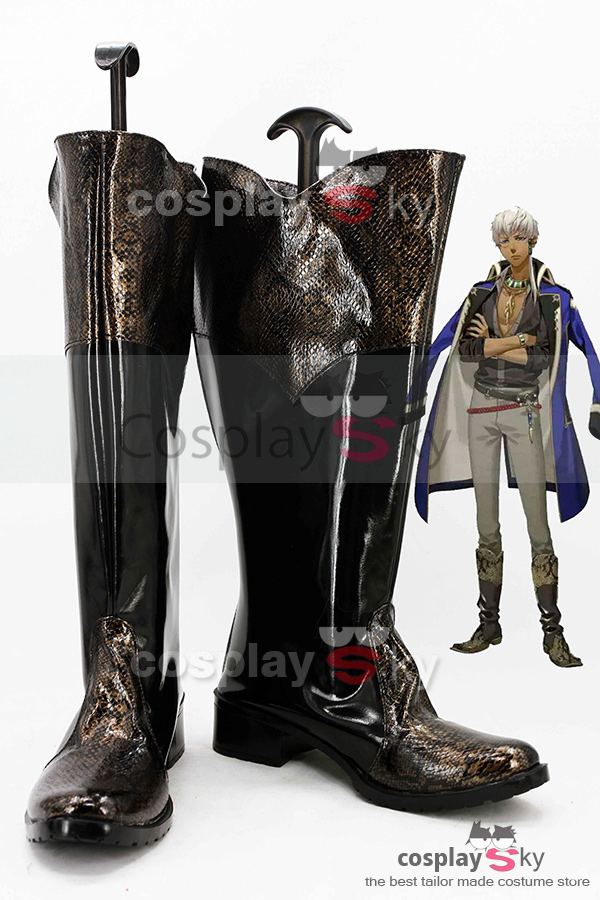 Kamigami no Asobi: Ludere deorum Thoth Caduceus Botte Cosplay Chaussures