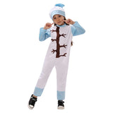 La Reine des Neiges Frozen Olaf Enfant Combinaison Bonhomme de Neige Costume