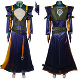 LoL League of Legends Yone Cosplay Costume+Masque
