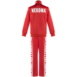Nekoma High School Kozume Kenma Tenue de Sport Rouge Cosplay Costume
