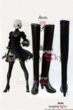 NieR:Automata 2B Cosplay Costume+Perruque+Bottes
