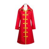 One Piece Monkey D. Luffy Cape Rouge Uniform Cosplay Costume