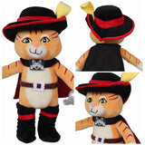 Puss in Boots Chat Peluche Cadeaux d'Anniversaire