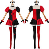 Suicide Squad Harley Quinn Joker Conbinaison Cosplay Costume Halloween