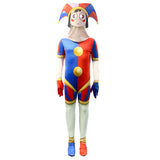 TV The Amazing Digital Circus Pomni Enfant Combinaison Costume pour Halloween